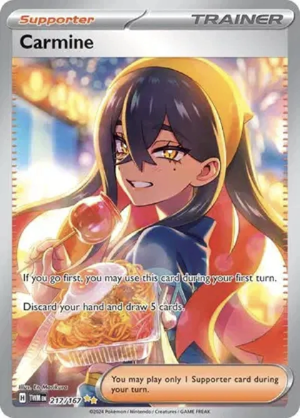 Wanted: Carmine Special Illustration Rare 217/167