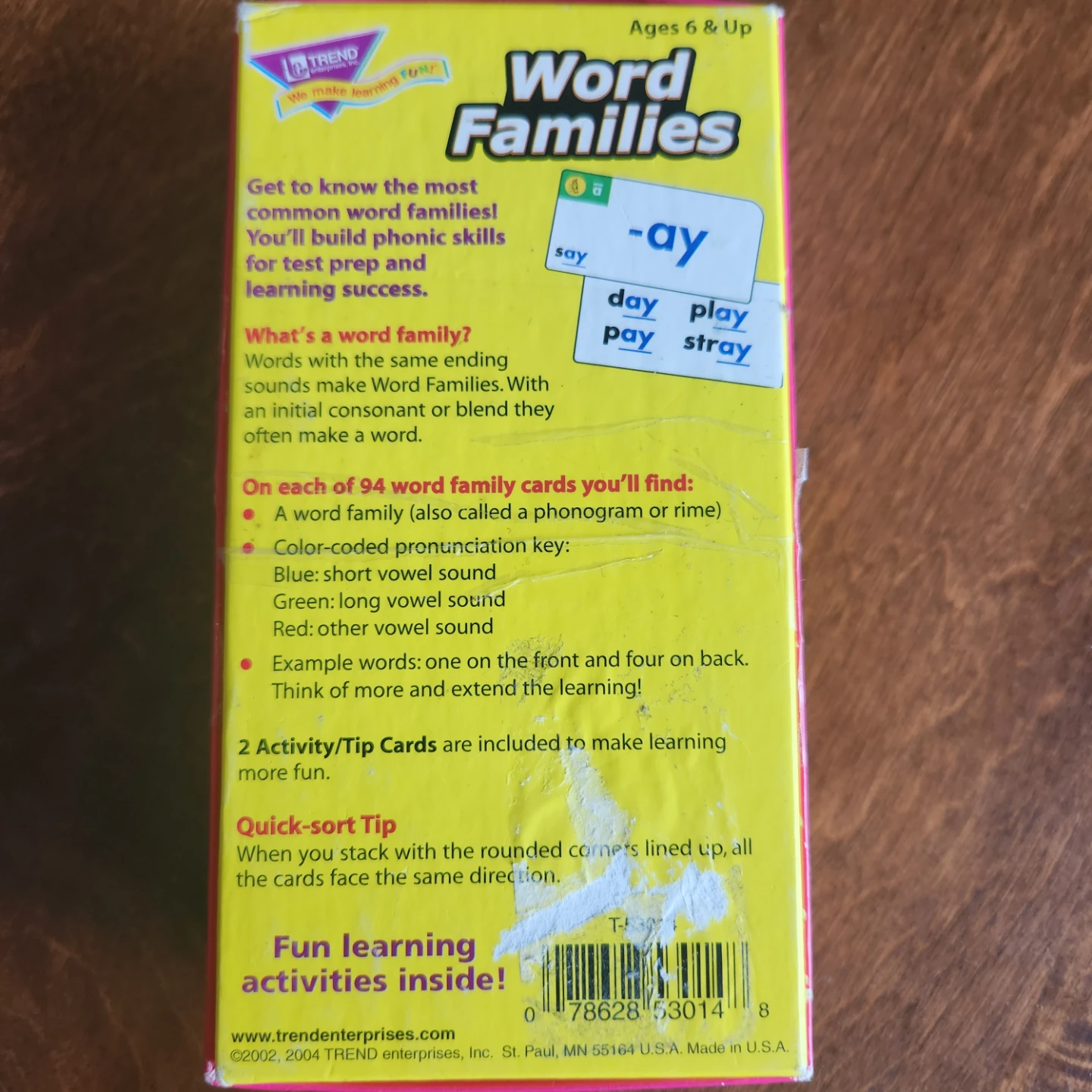 Word Families flash cards - photo 2