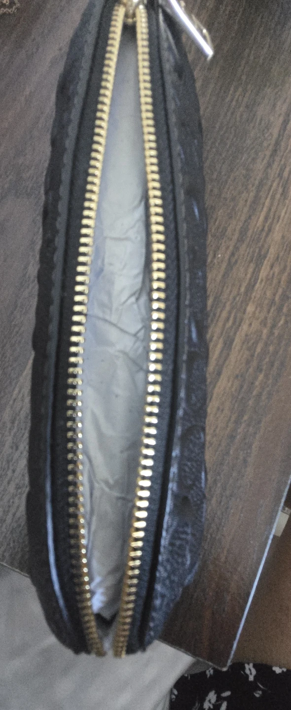 Coach Black Leather Signature Pen/Pencil Case - photo 4