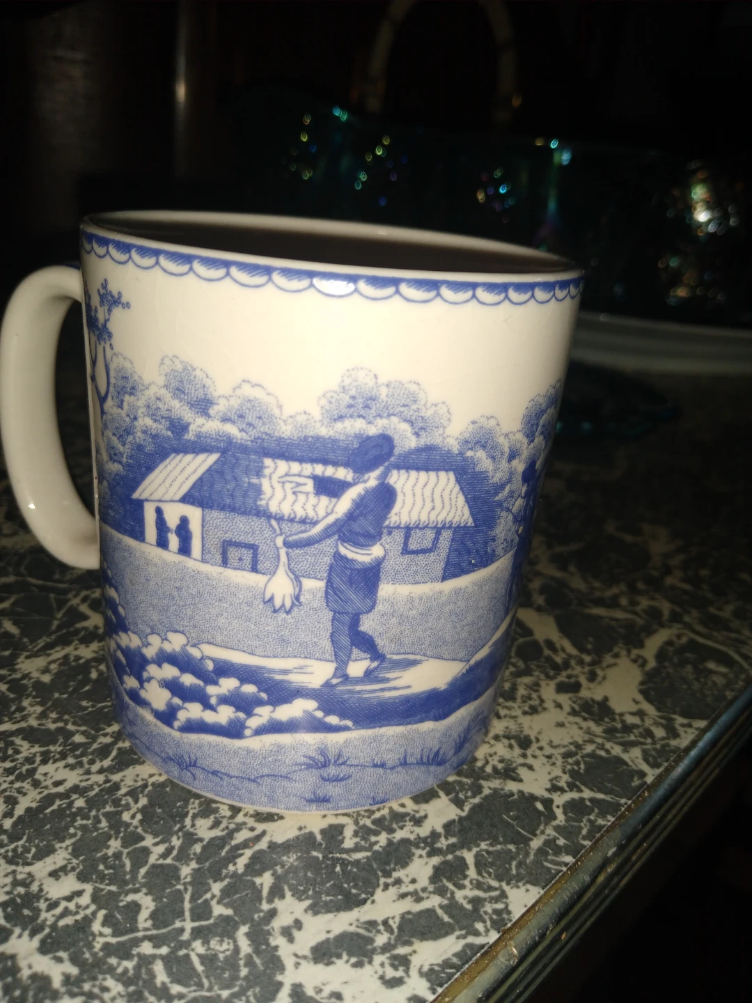 Vintage Spode porcelain mug - photo 2