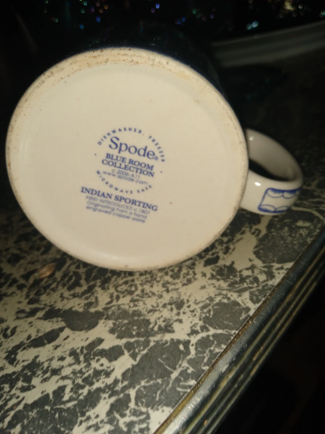 Vintage Spode porcelain mug - photo 3