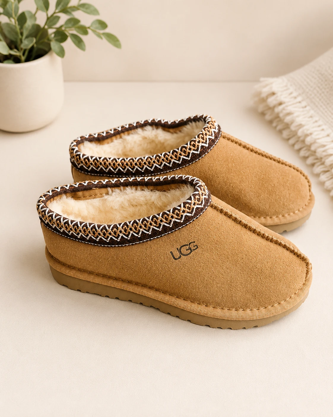 UGG Shearling Lined Slippers - photo 2