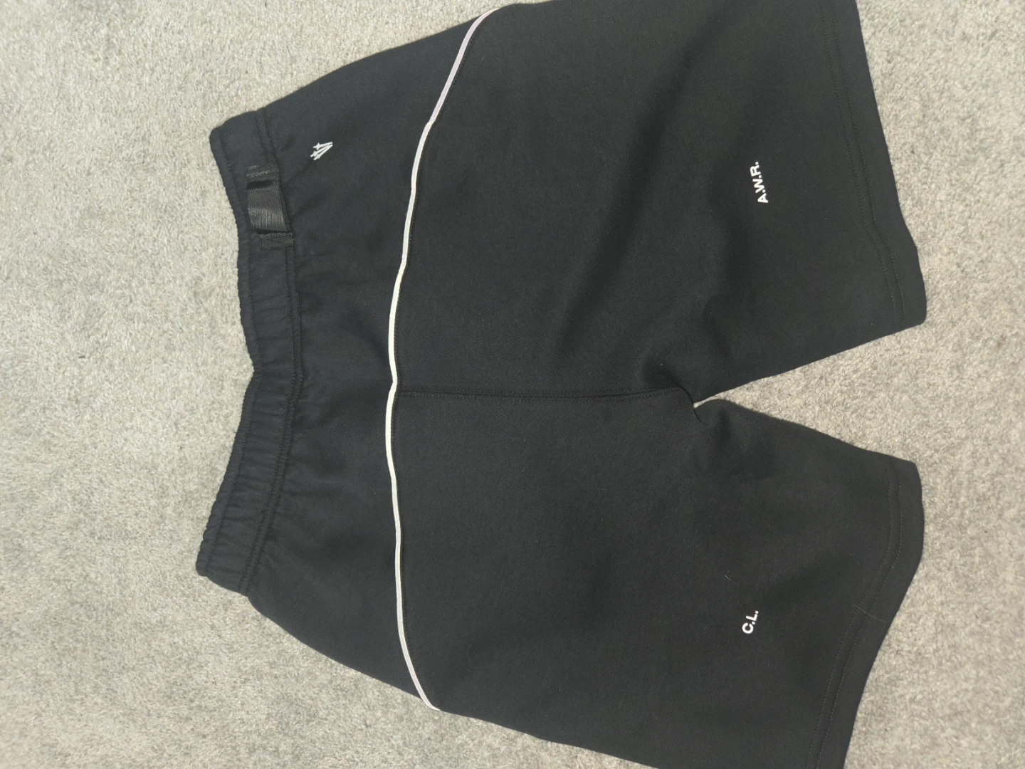 Nike NOCTA Black Sweat Shorts reflective - photo 4