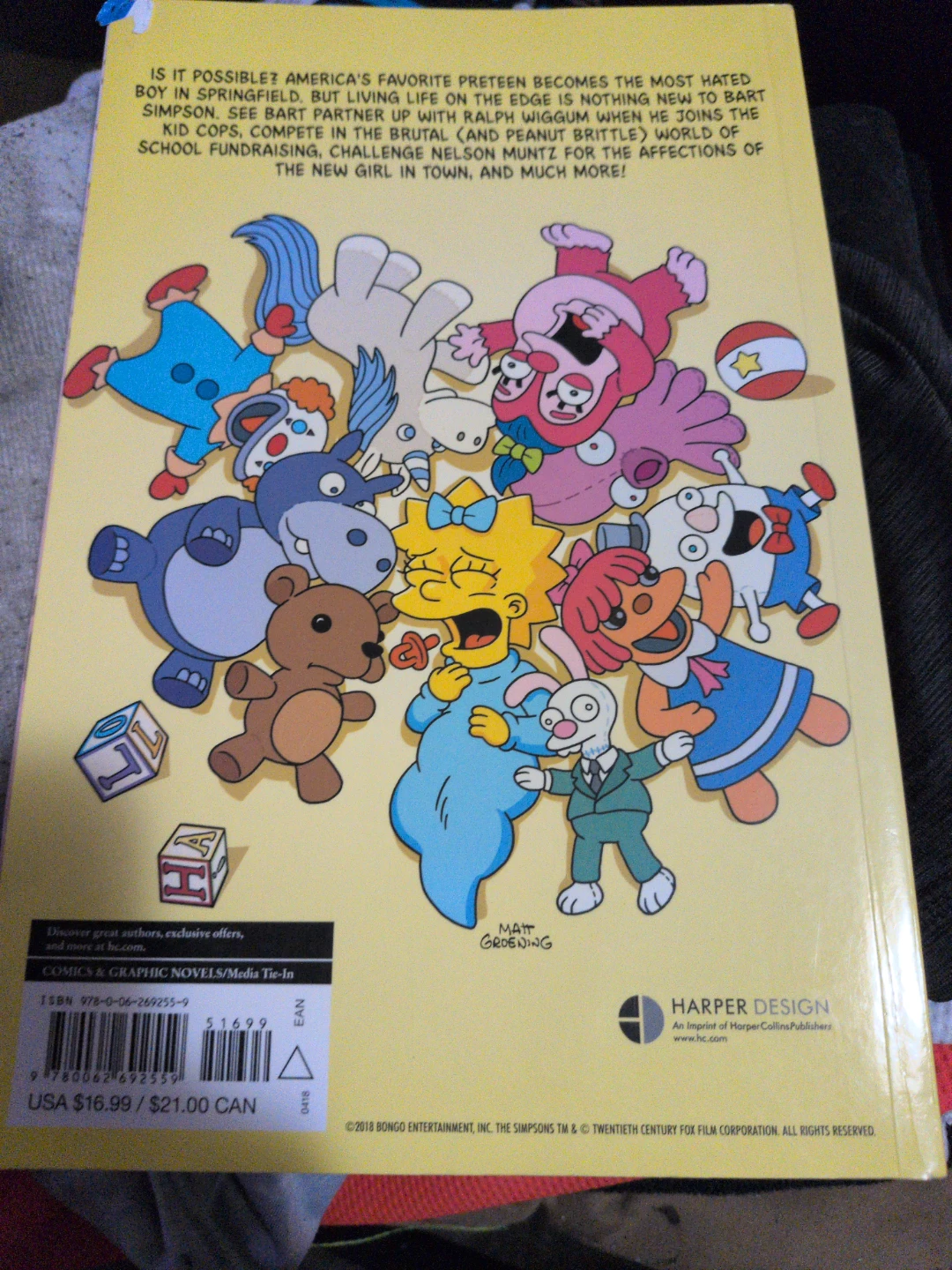 The Simpsons Bart Simpson Bust-Up Comic Book - photo 2
