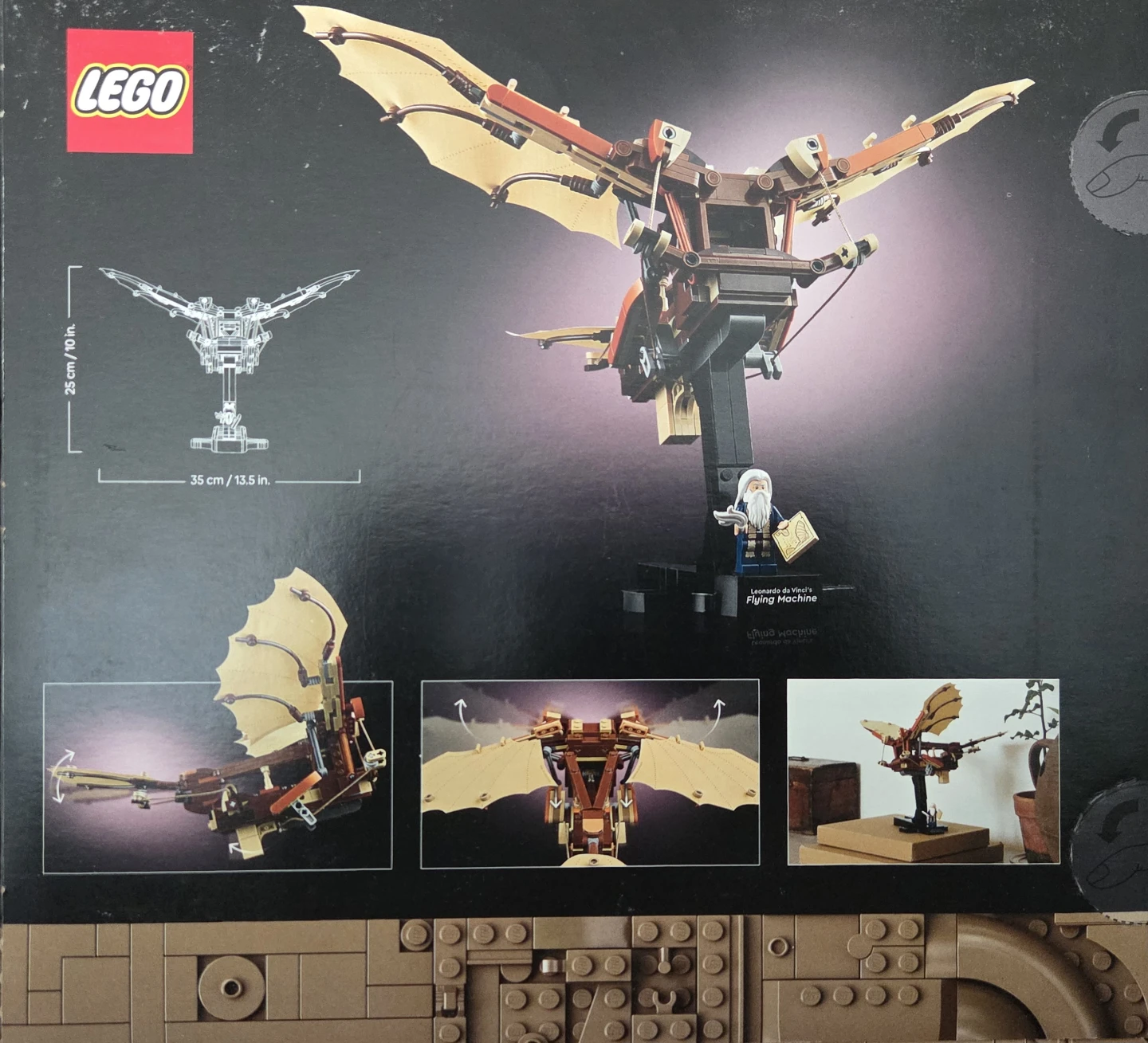 LEGO Leonardo da Vinci's Flying Machine Building Set