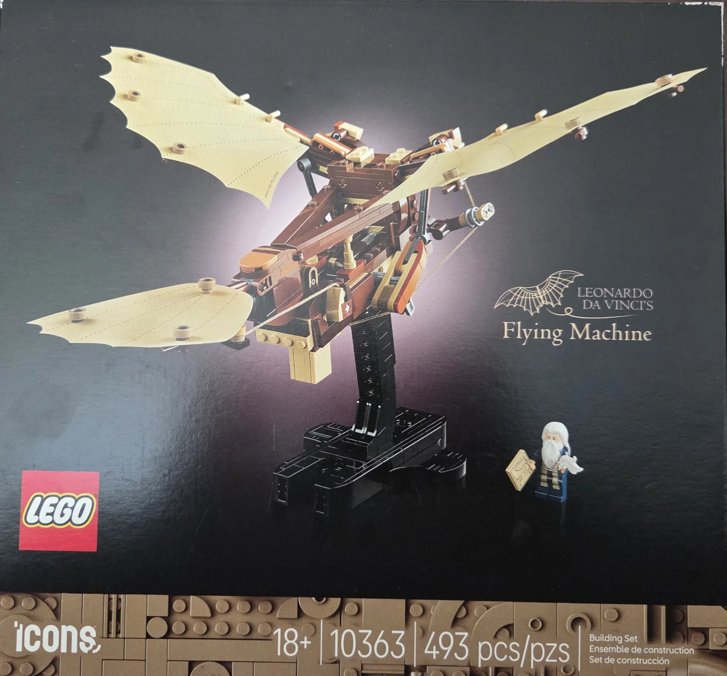 LEGO Leonardo da Vinci's Flying Machine Building Set - photo 2