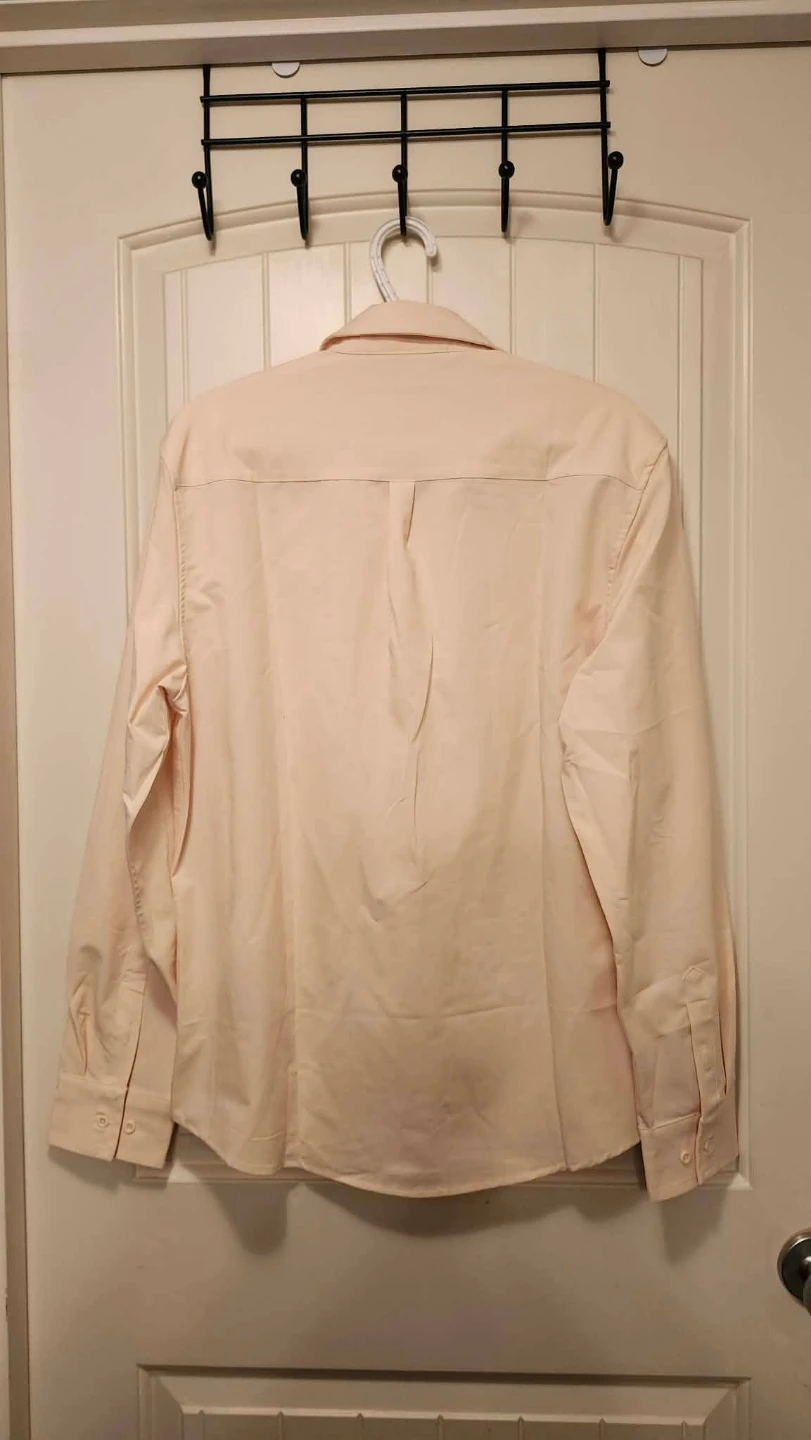 COOFANDY Long Sleeve Button-Up Shirt - Size M - photo 3