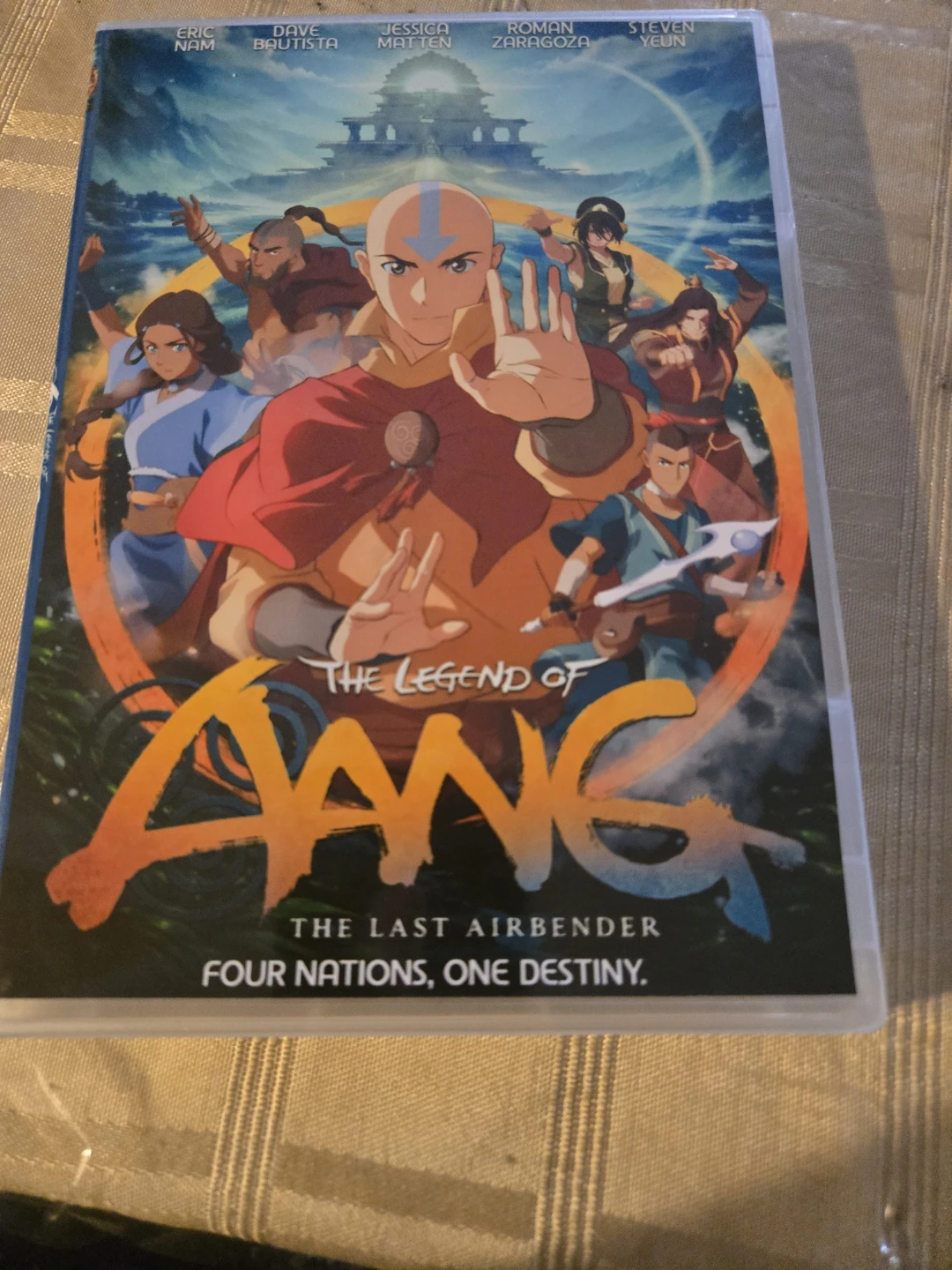 The Legend of Aang: The Last Airbender DVD