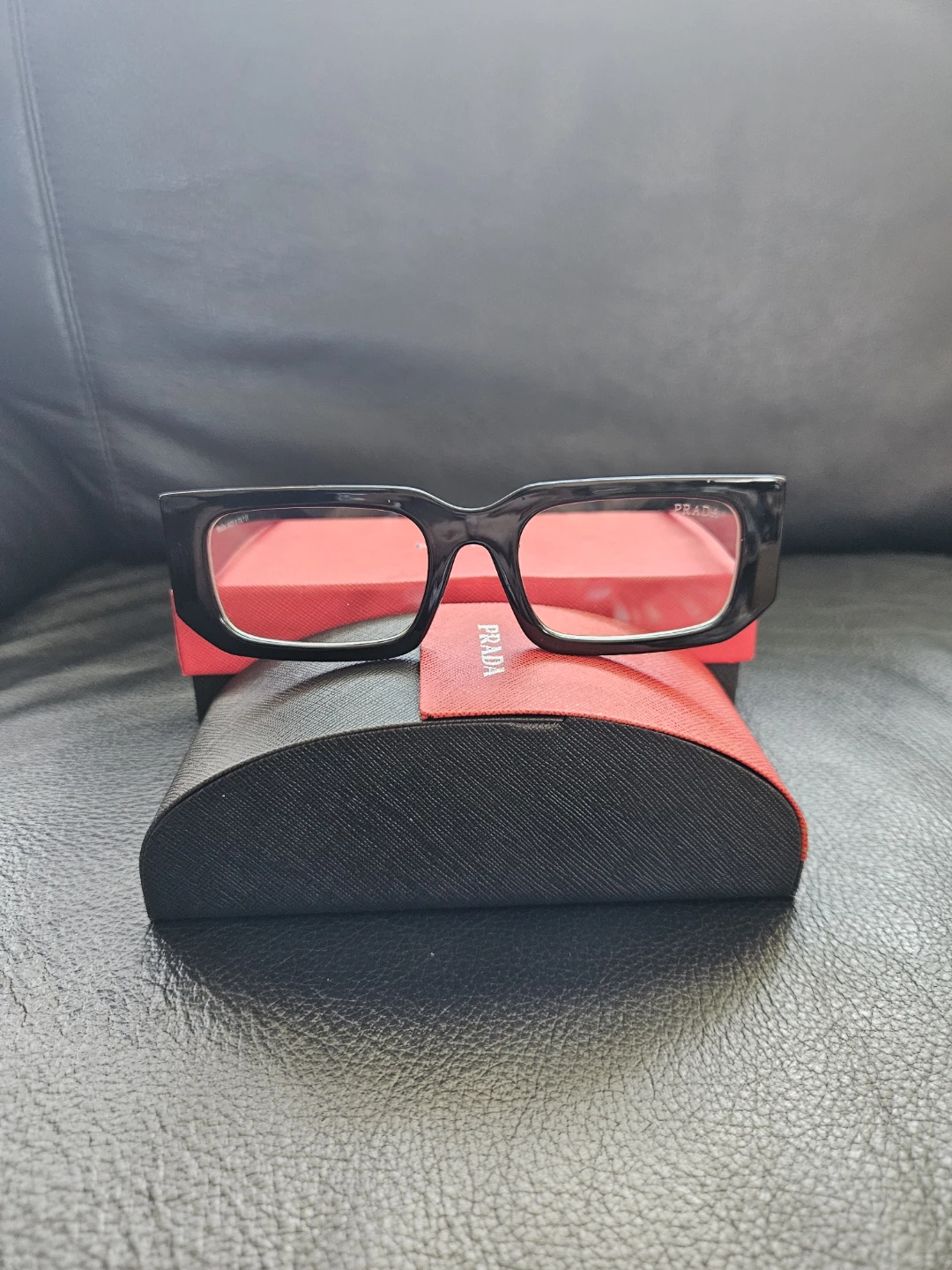 Prada Black Eyeglasses