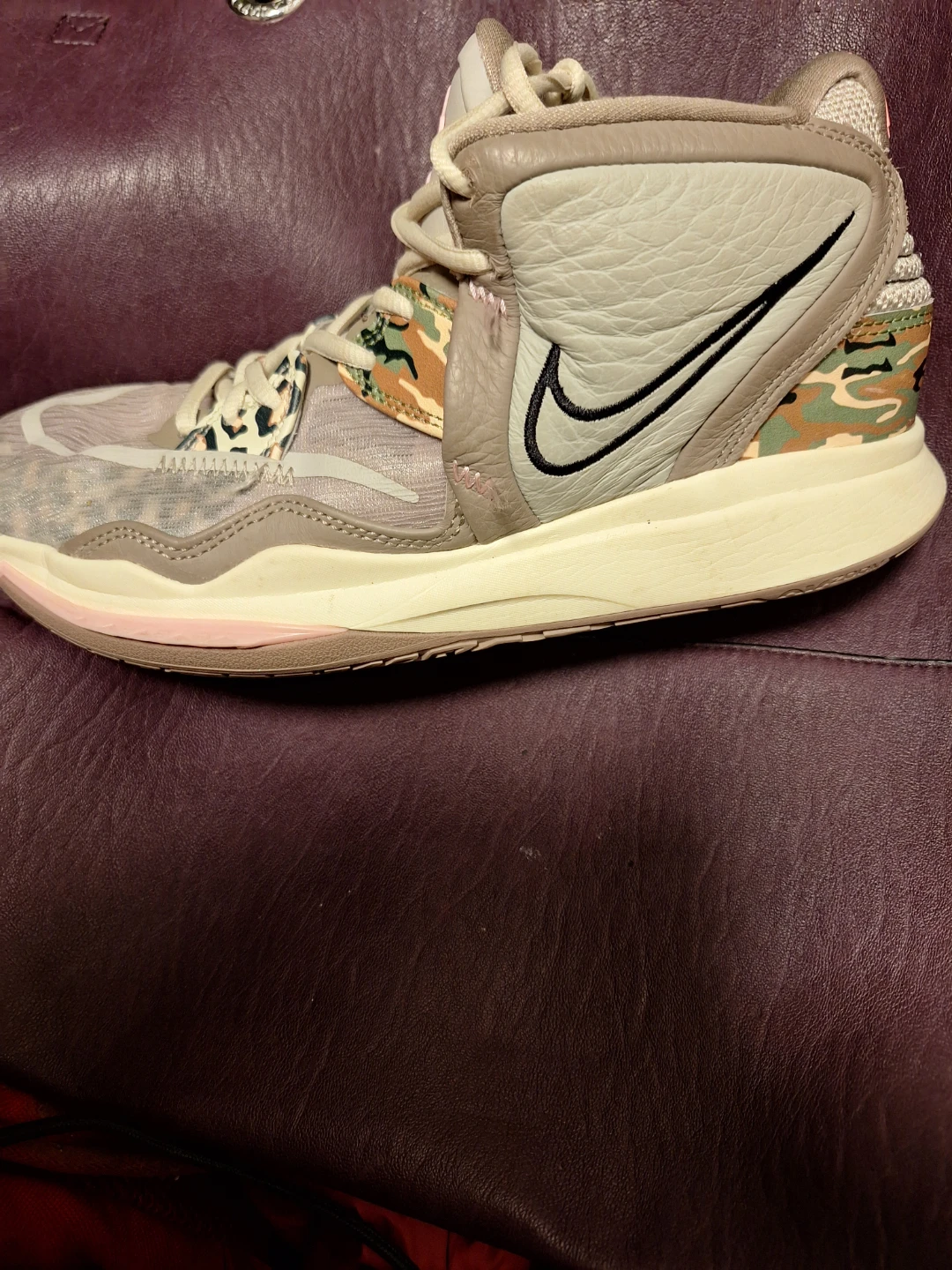 Nike Kyrie 7 "Camo Pack" Basketball Shoes - photo 2