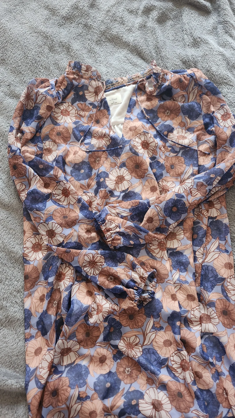 Wilfred Floral Puff Sleeve Dress - photo 4