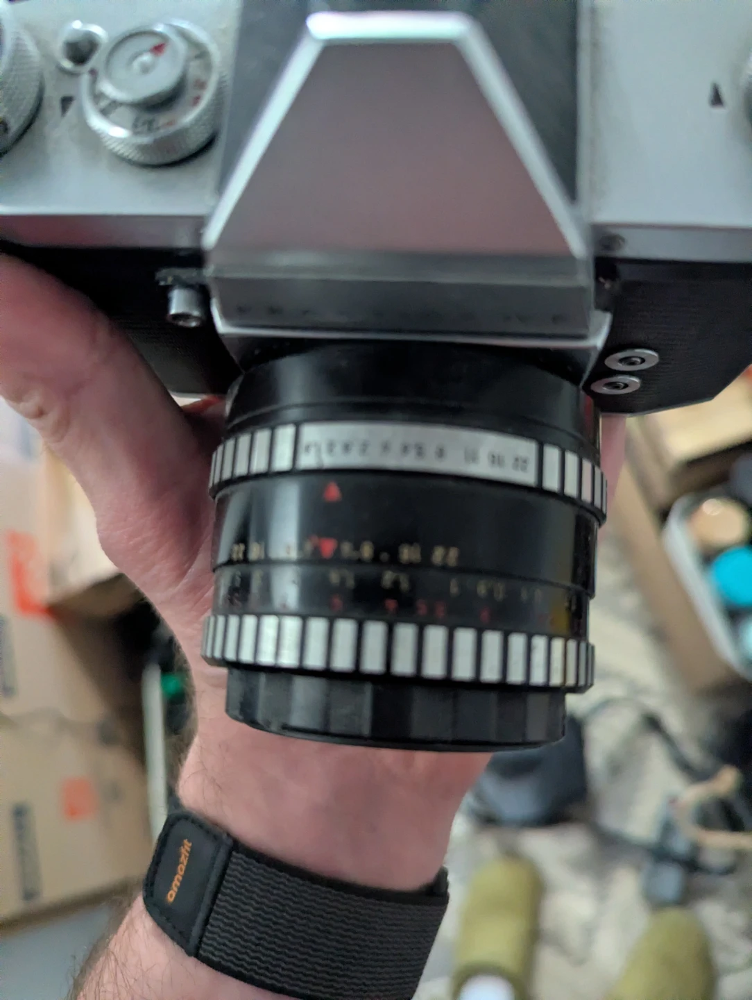 Meyer-Optik Görlitz Oreston 50mm f/1.8 Lens + camera body - photo 4