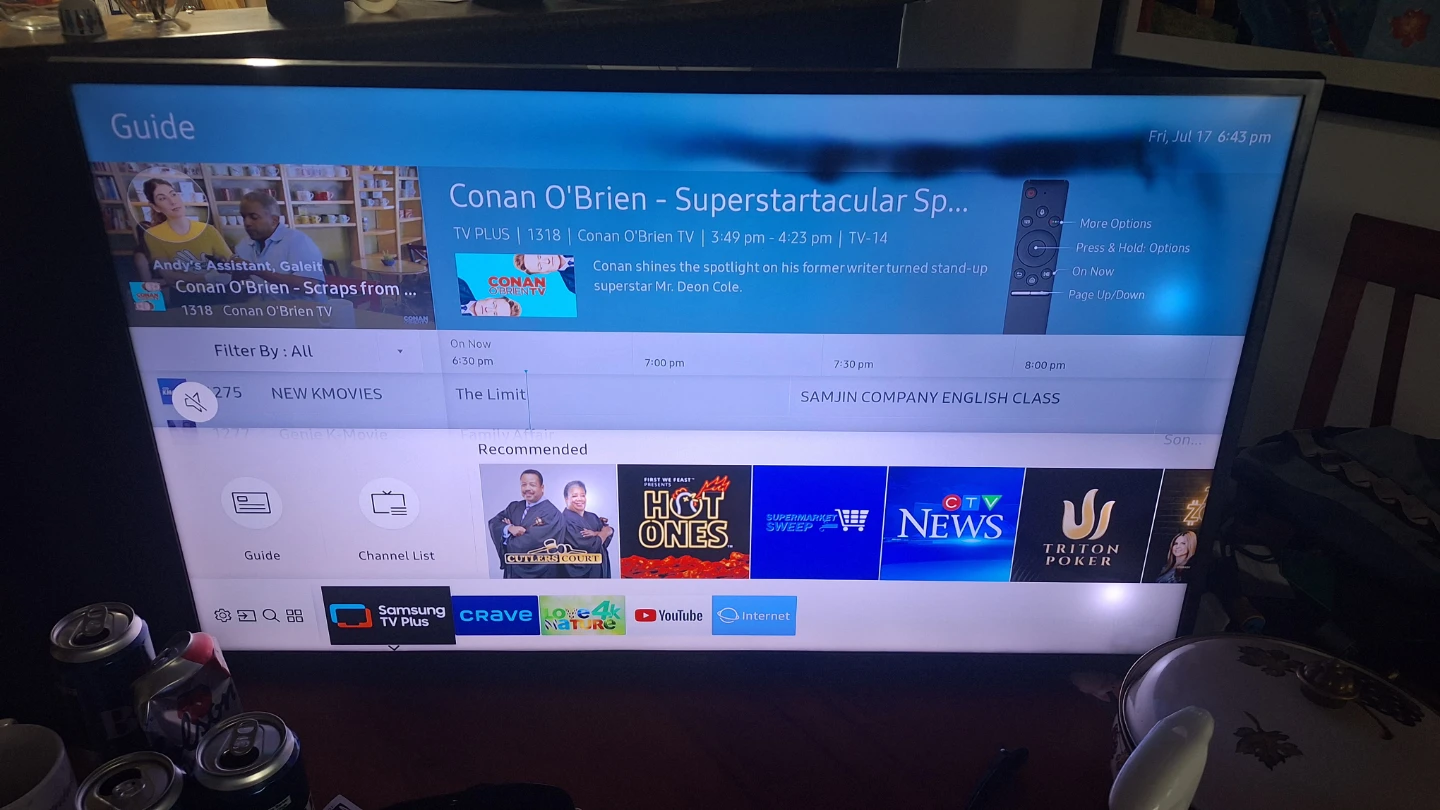 Smart tv Samsung UN40MU6300F 40-inch