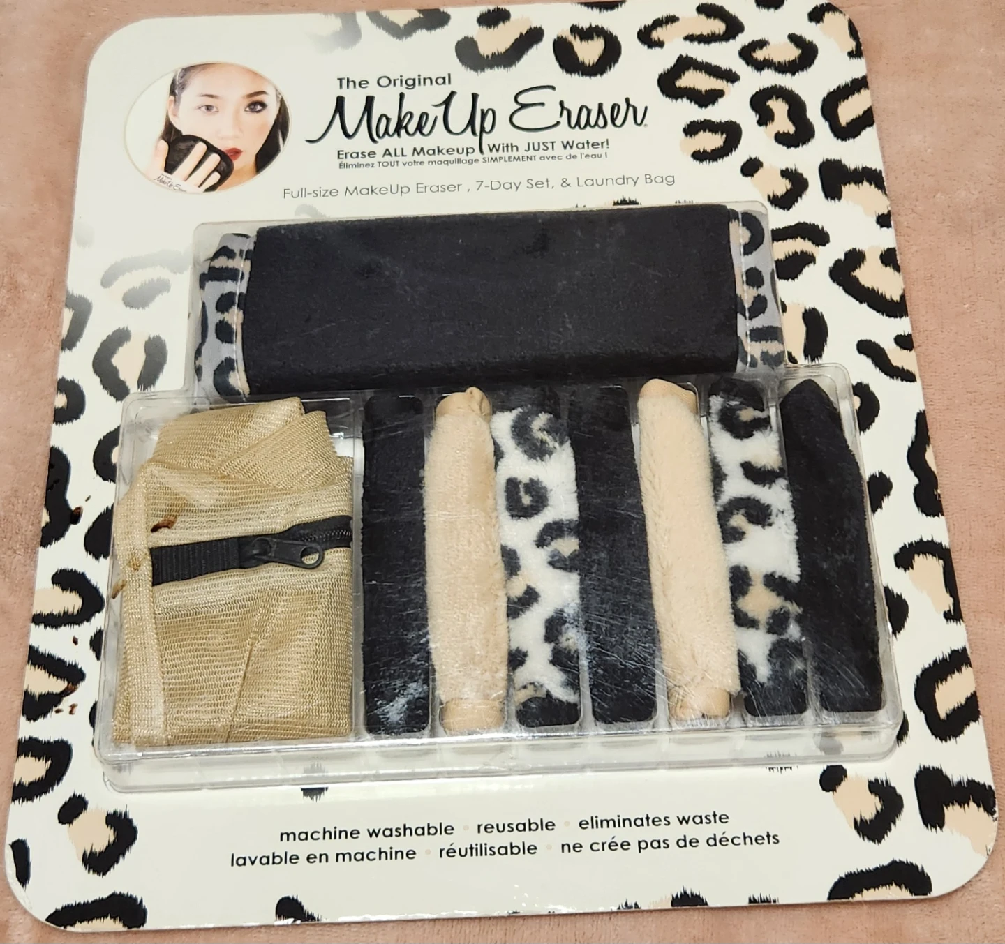 MakeUp Eraser 7-Day Set with Laundry Bag