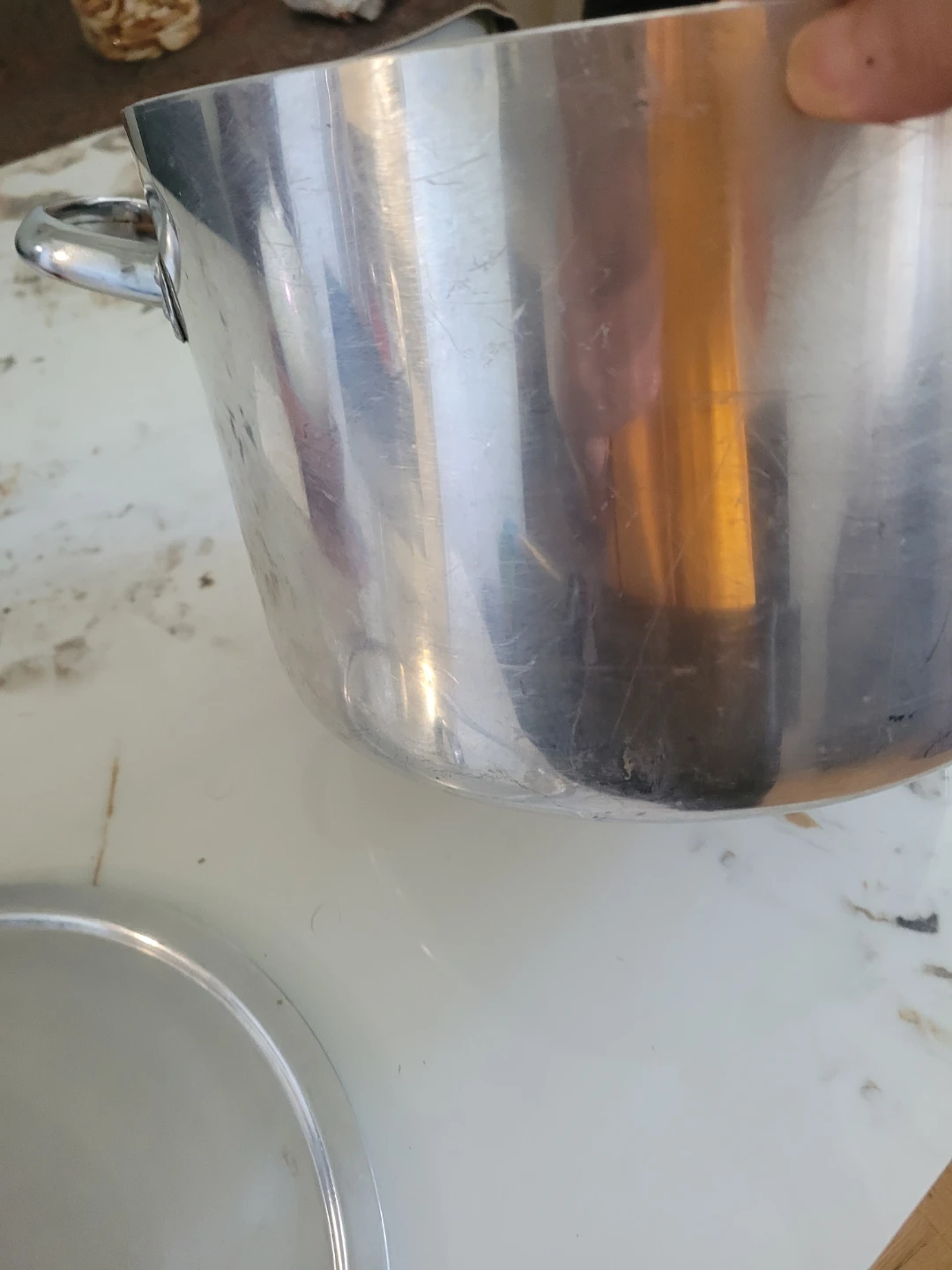 Large Aluminum biryani pot almost new $25 - photo 4