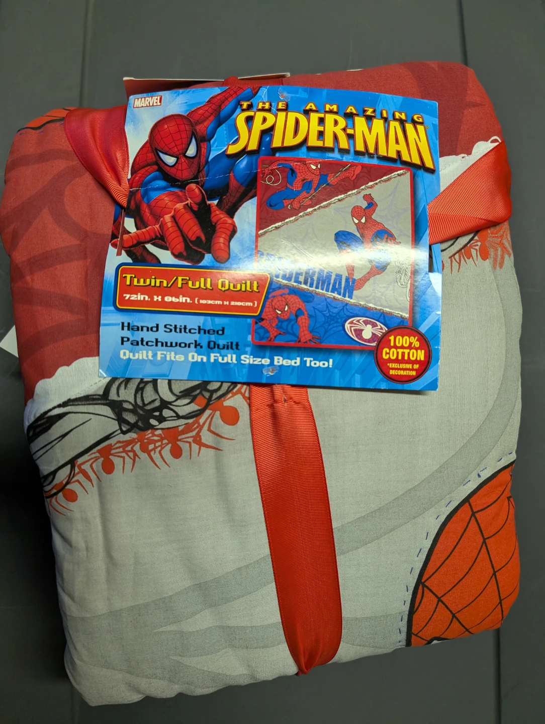 The Amazing Spider-Man Twin/Full Quilt