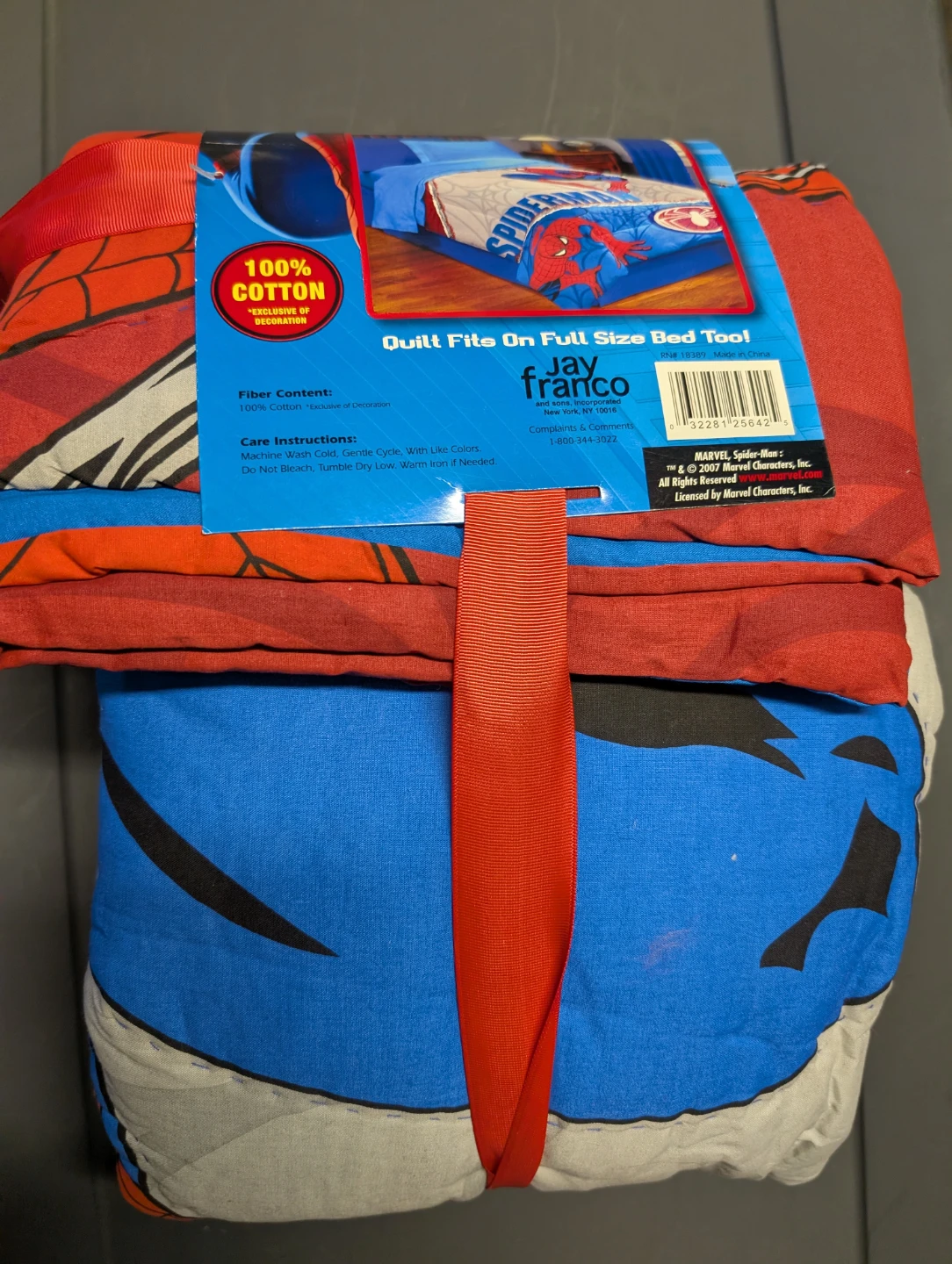 The Amazing Spider-Man Twin/Full Quilt - photo 2