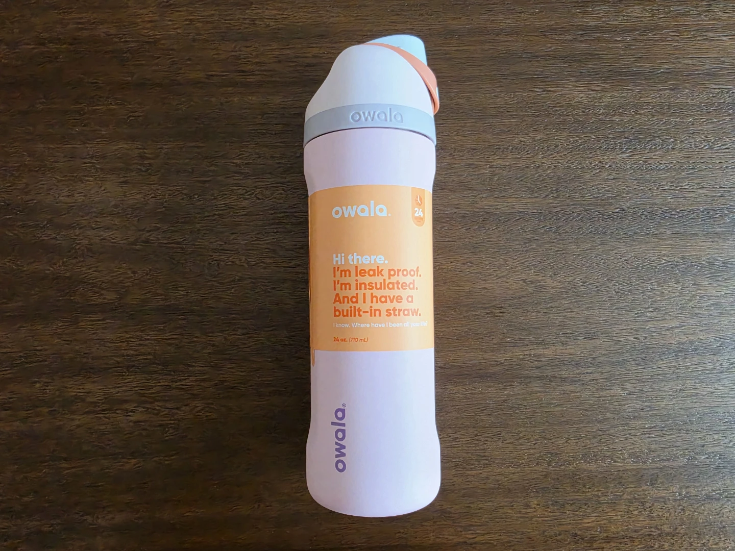 Owala FreeSip 24-ounce insulated stainless steel water bottle - photo 2