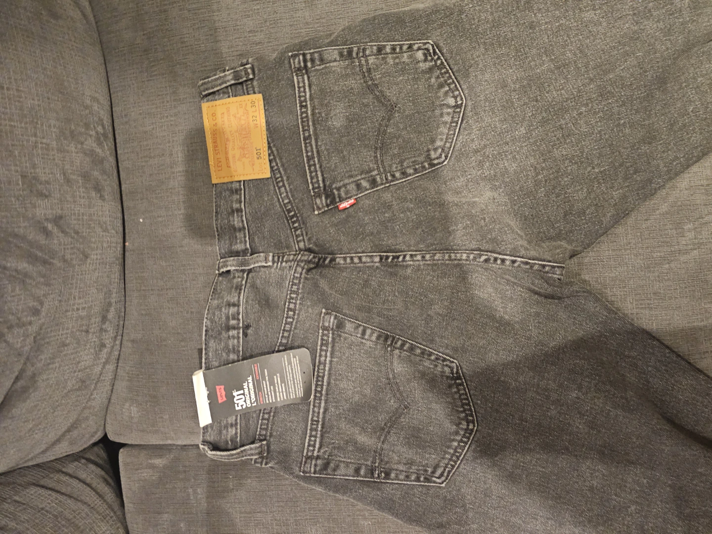 Levi's 501 Original Fit Jeans - Grey - photo 2
