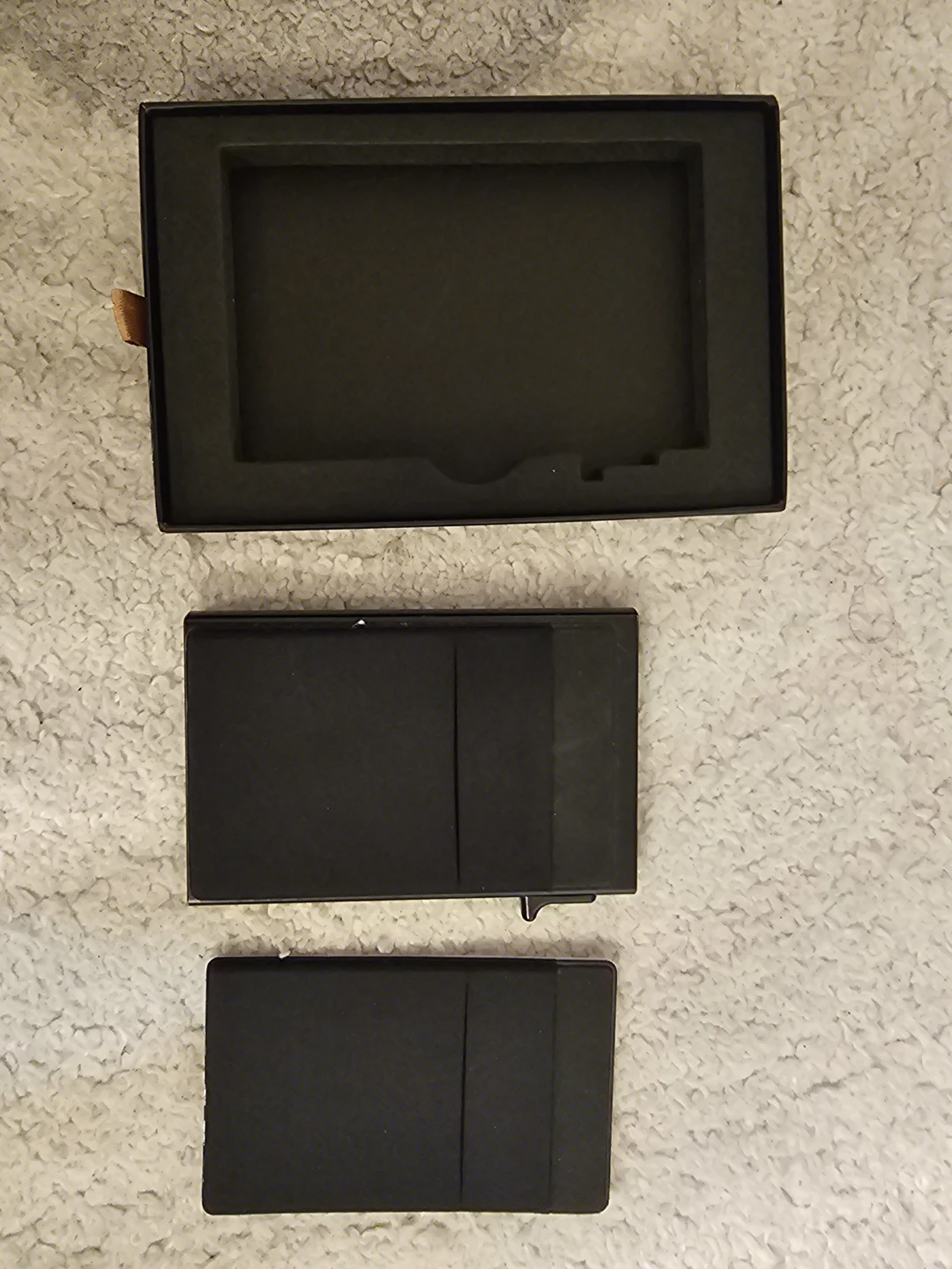 Black Minimalist Card Holder Wallet - photo 2