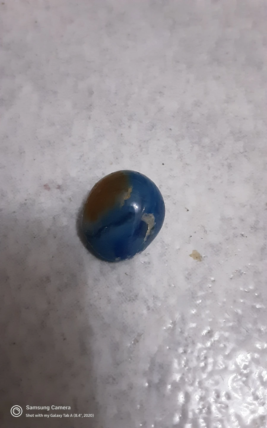 Blue and brown  Agate Tumbled Stone