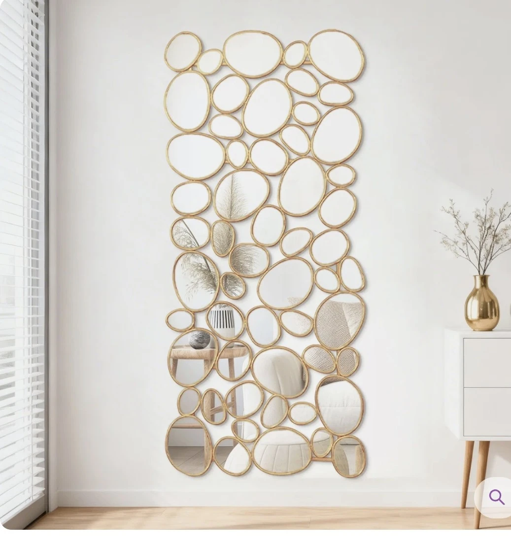 Assorted Mirror Wall Art