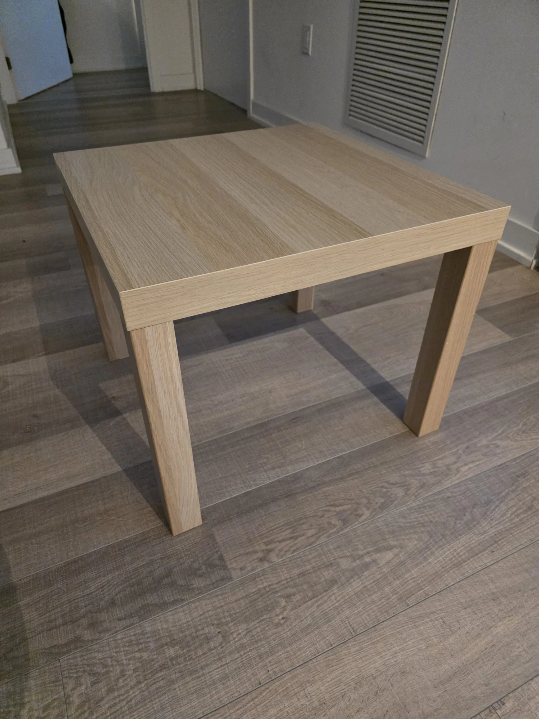 Light Wood Square Coffee Table - photo 2