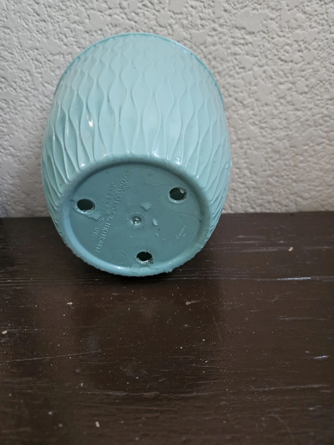 Teal Decorative Plant Pot - photo 5