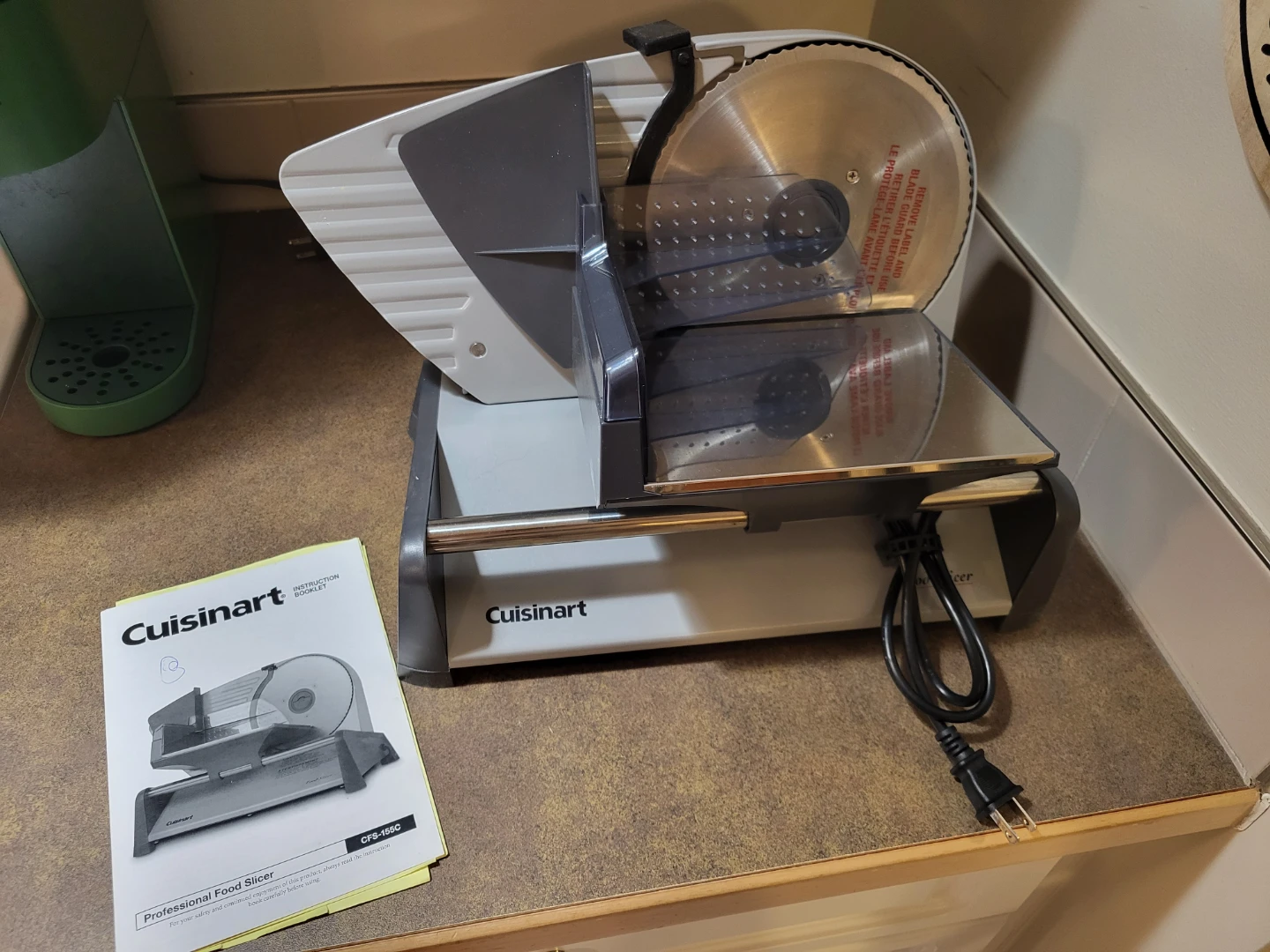 Cuisinart CFS-155C Professional Food Slicer