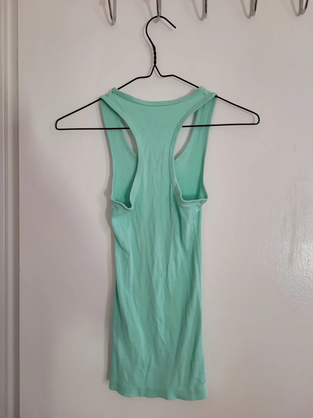 SWS Ribbed Racerback Tank Top - Mint Green - photo 2