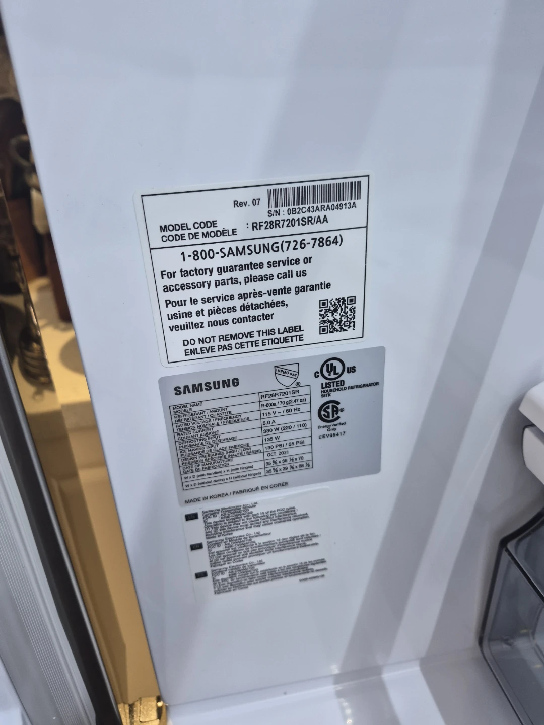 Samsung French Door Refrigerator RF28R7201SR/AA - photo 4