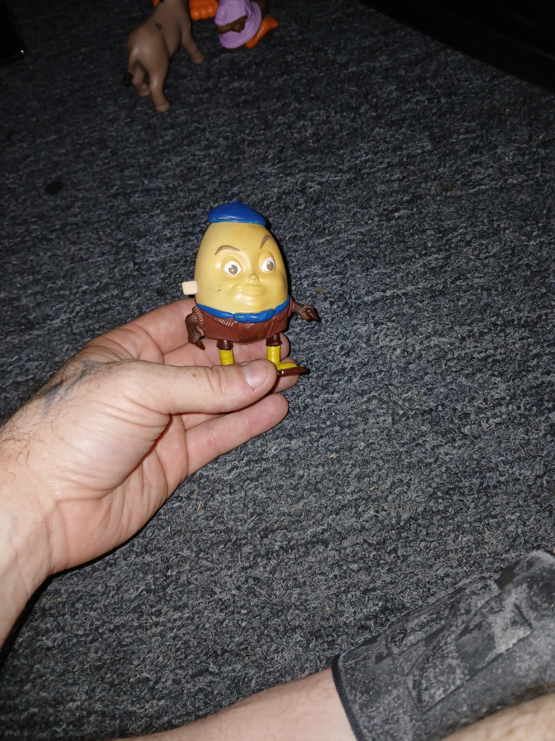 Vintage Humpty Dumpty Wind-Up Toy