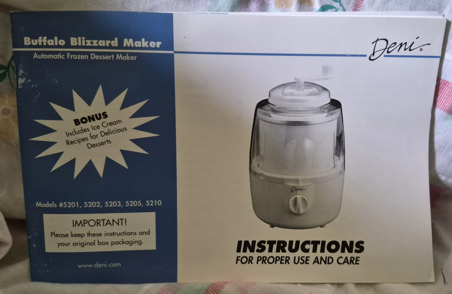 Deni Automatic Ice Cream Maker with Candy Crusher - photo 3