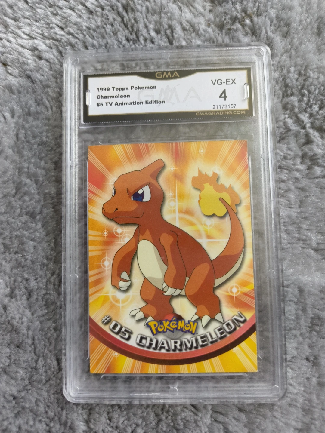 1999 Topps Pokemon Charmeleon Trading Card