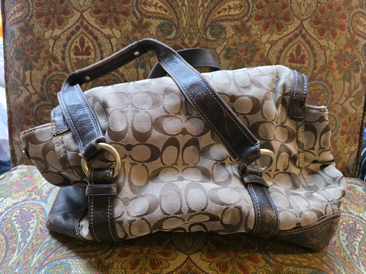 Coach Signature Canvas Hobo Bag - photo 3