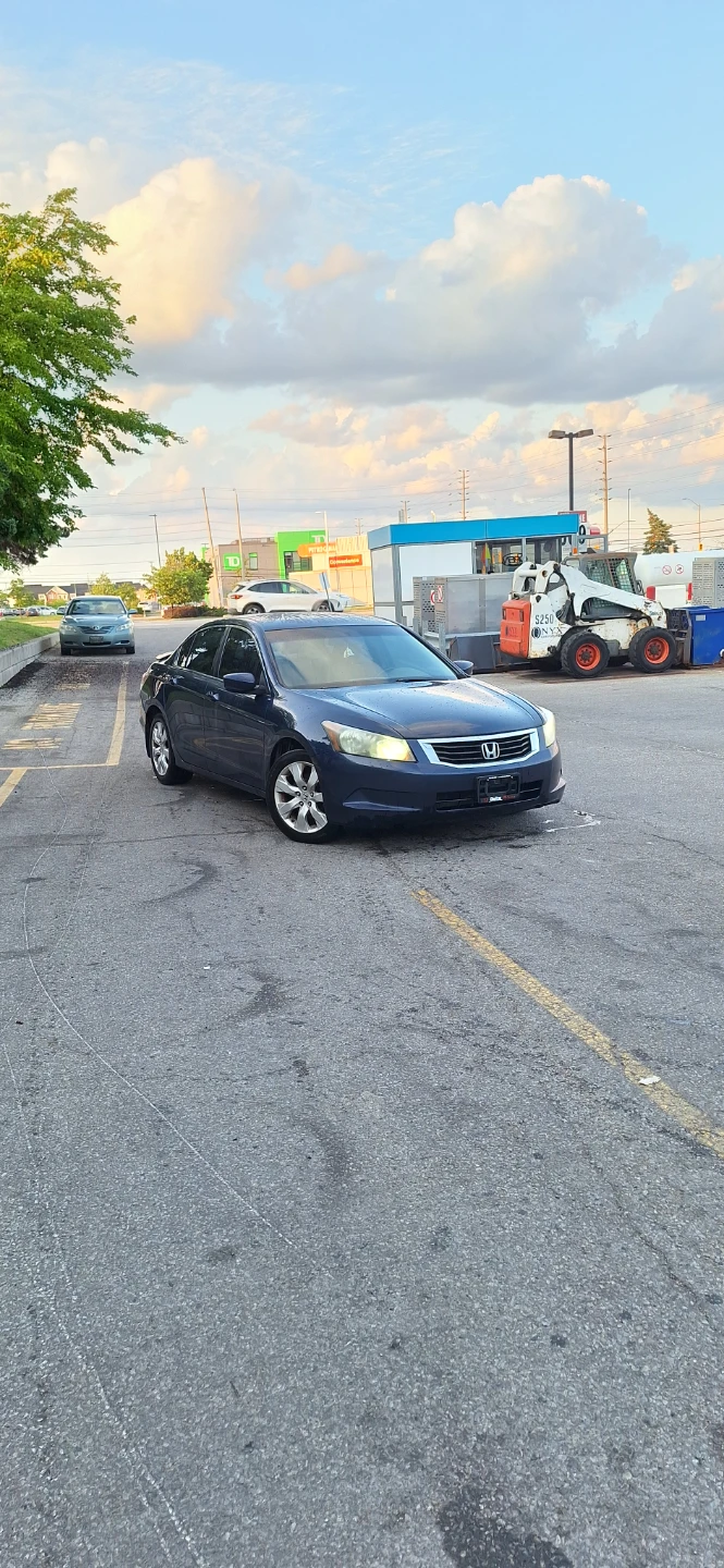 Blue Honda Accord Sedan