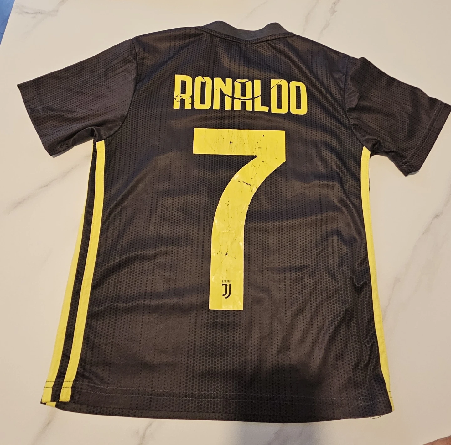 Juventus Ronaldo #7 Jersey - Adidas Climalite Youth 22 - photo 3