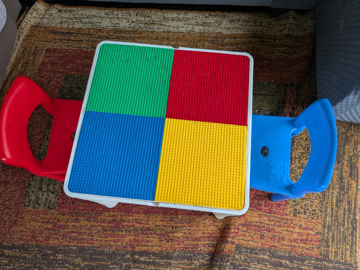 Kids Play Table and 2 Chairs Set - photo 2