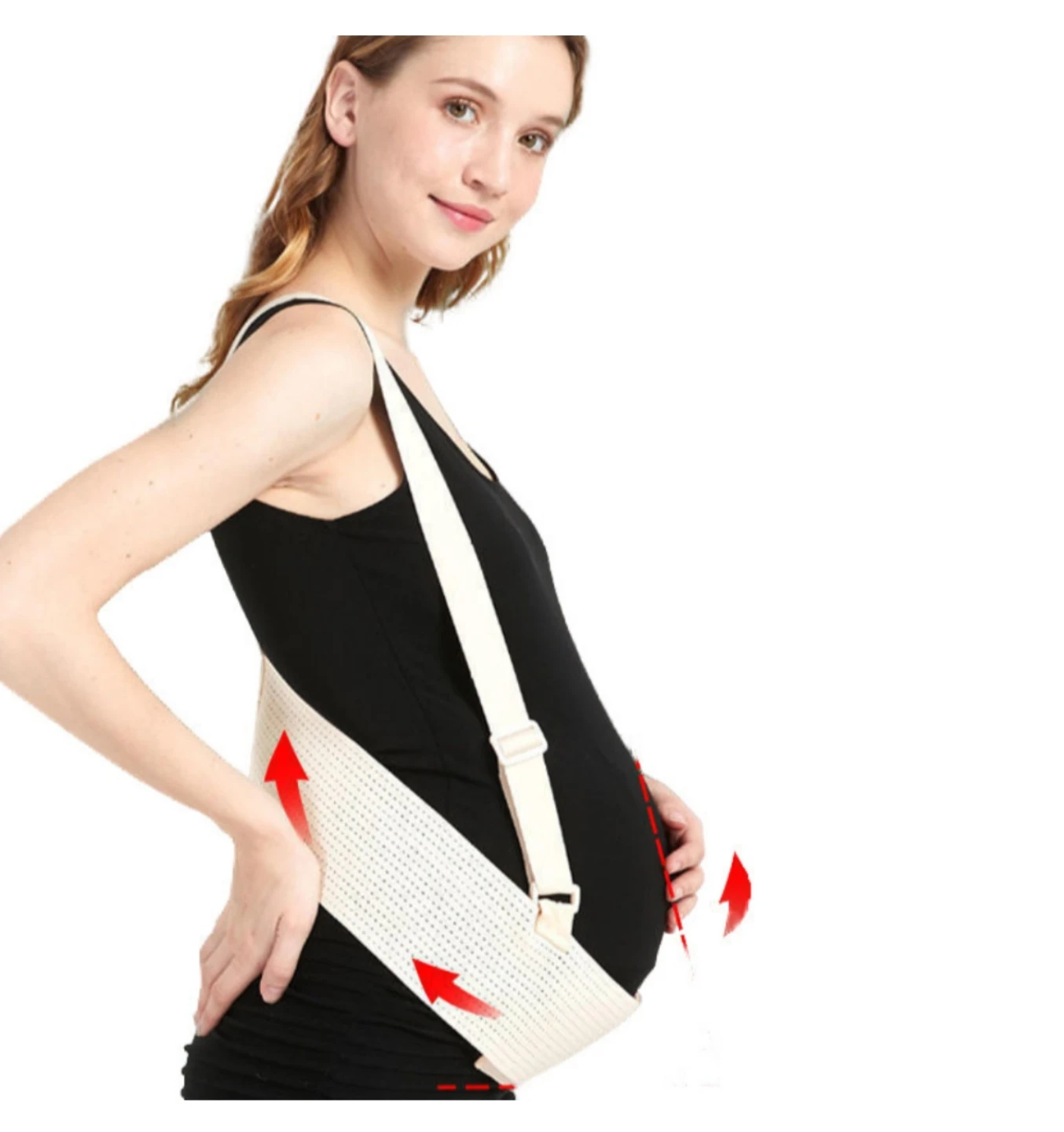 Maternity Support Belt with Shoulder Straps