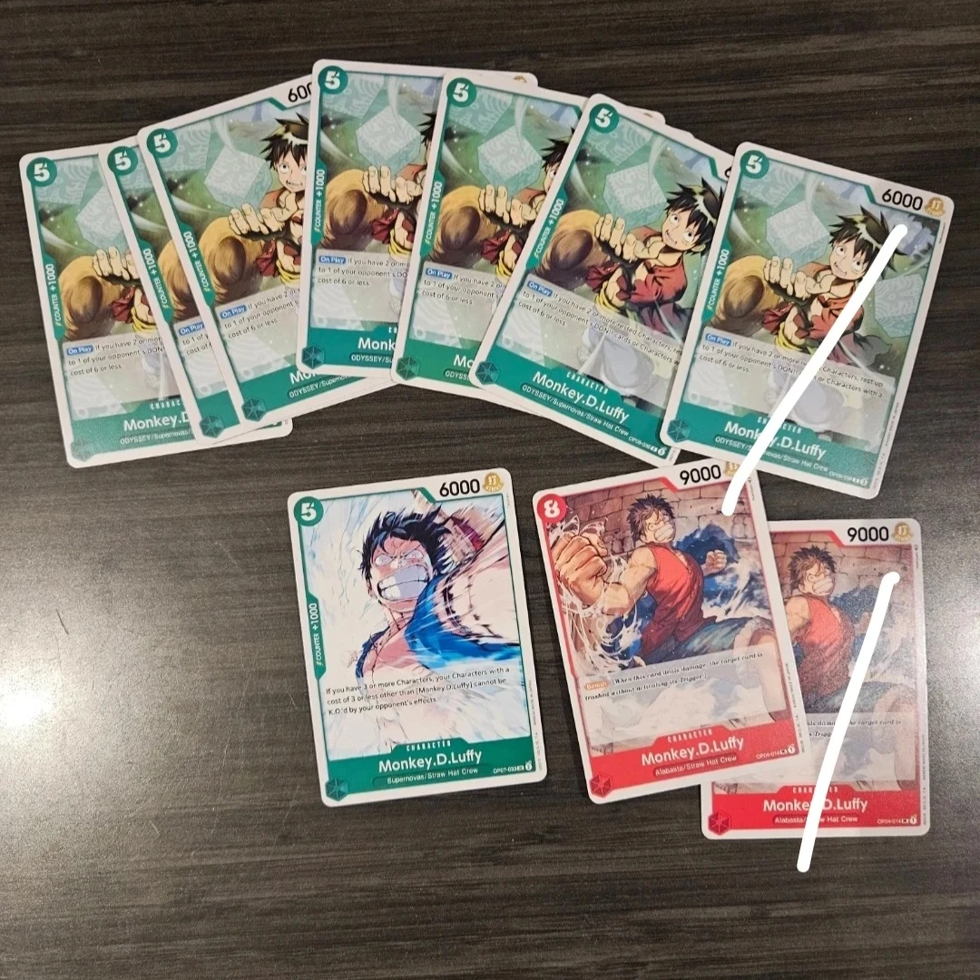 One Piece Card Game Lot - Monkey D. Luffy, Nami, Nico Robin - photo 4