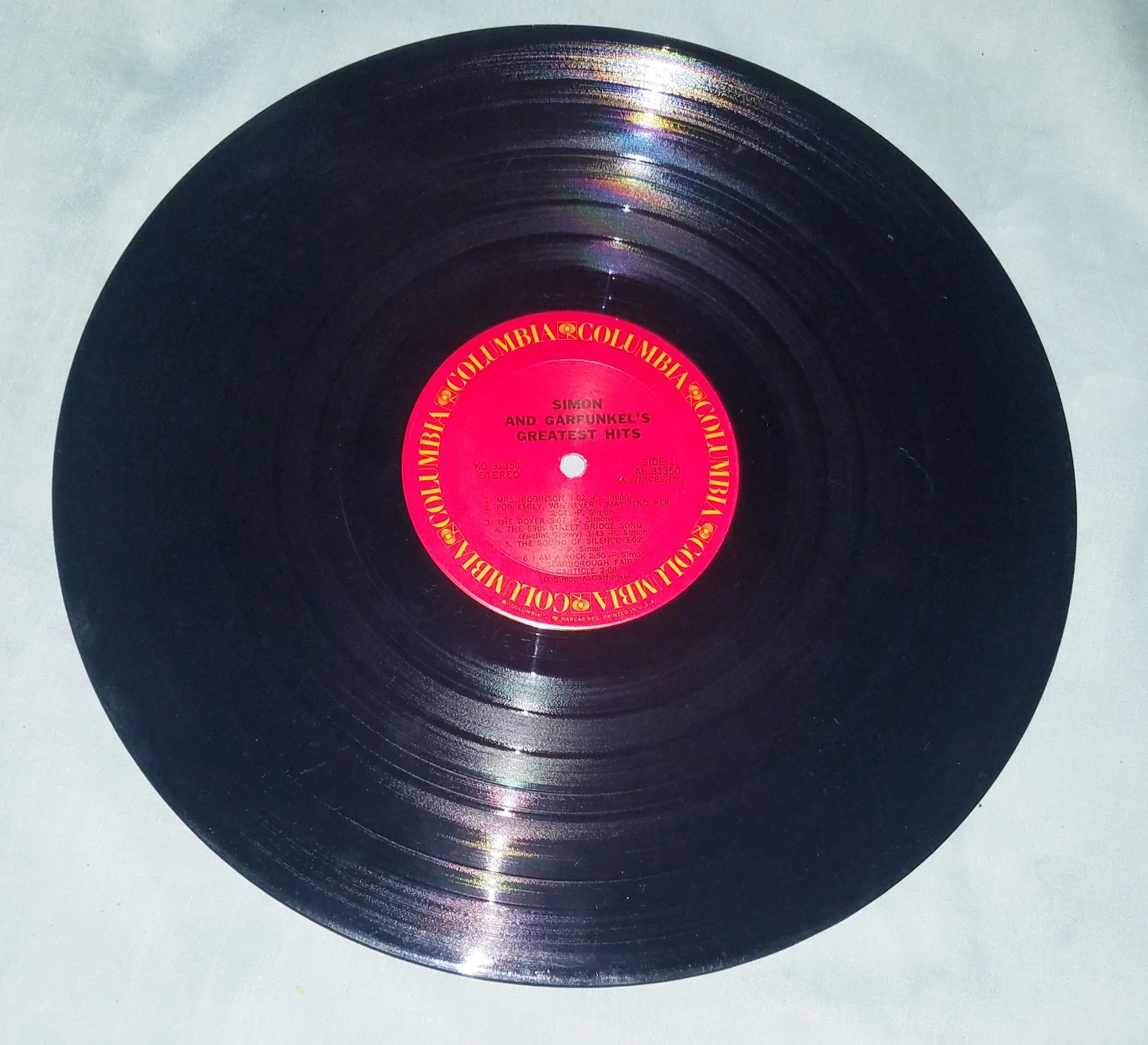 Simon and Garfunkel's Greatest Hits Near Mint Vinyl LP - photo 2