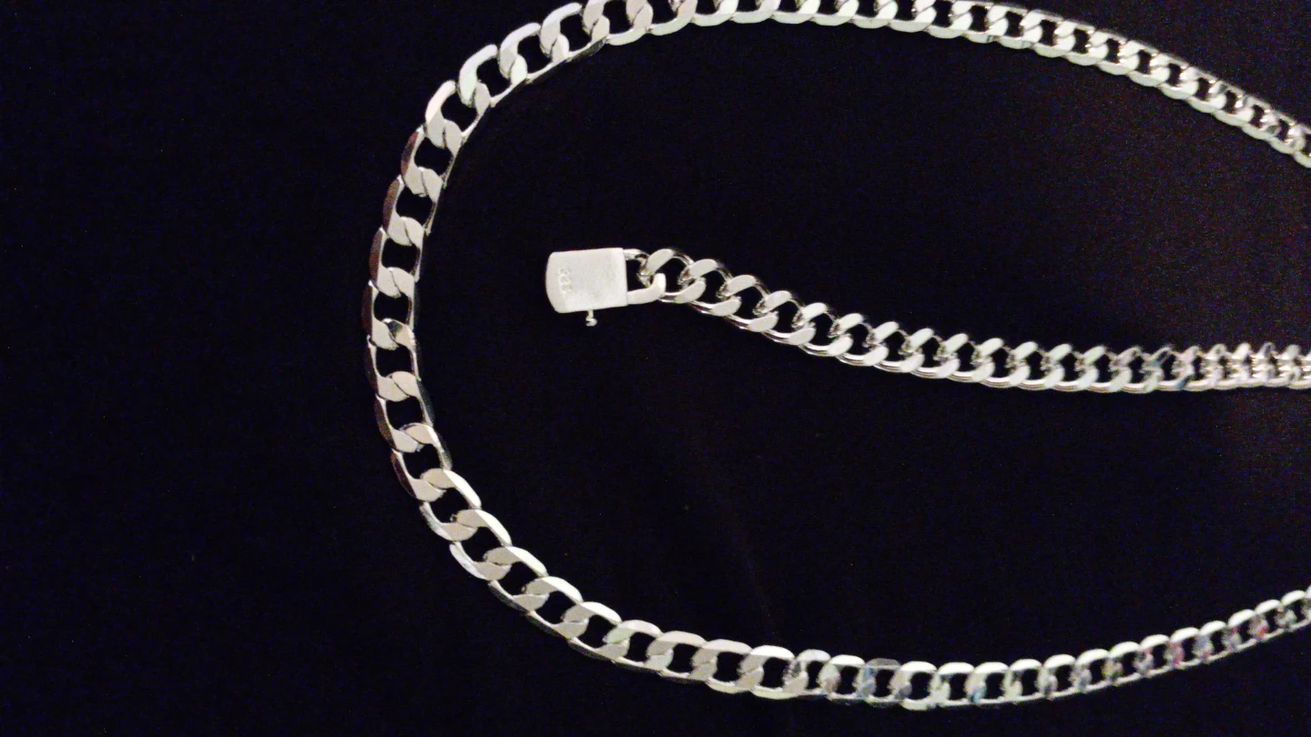925 Sterling Silver  Necklace Bracelet Set - photo 2