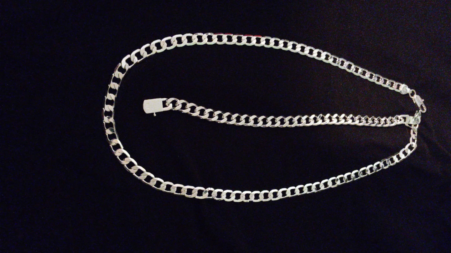 925 Sterling Silver  Necklace Bracelet Set - photo 3
