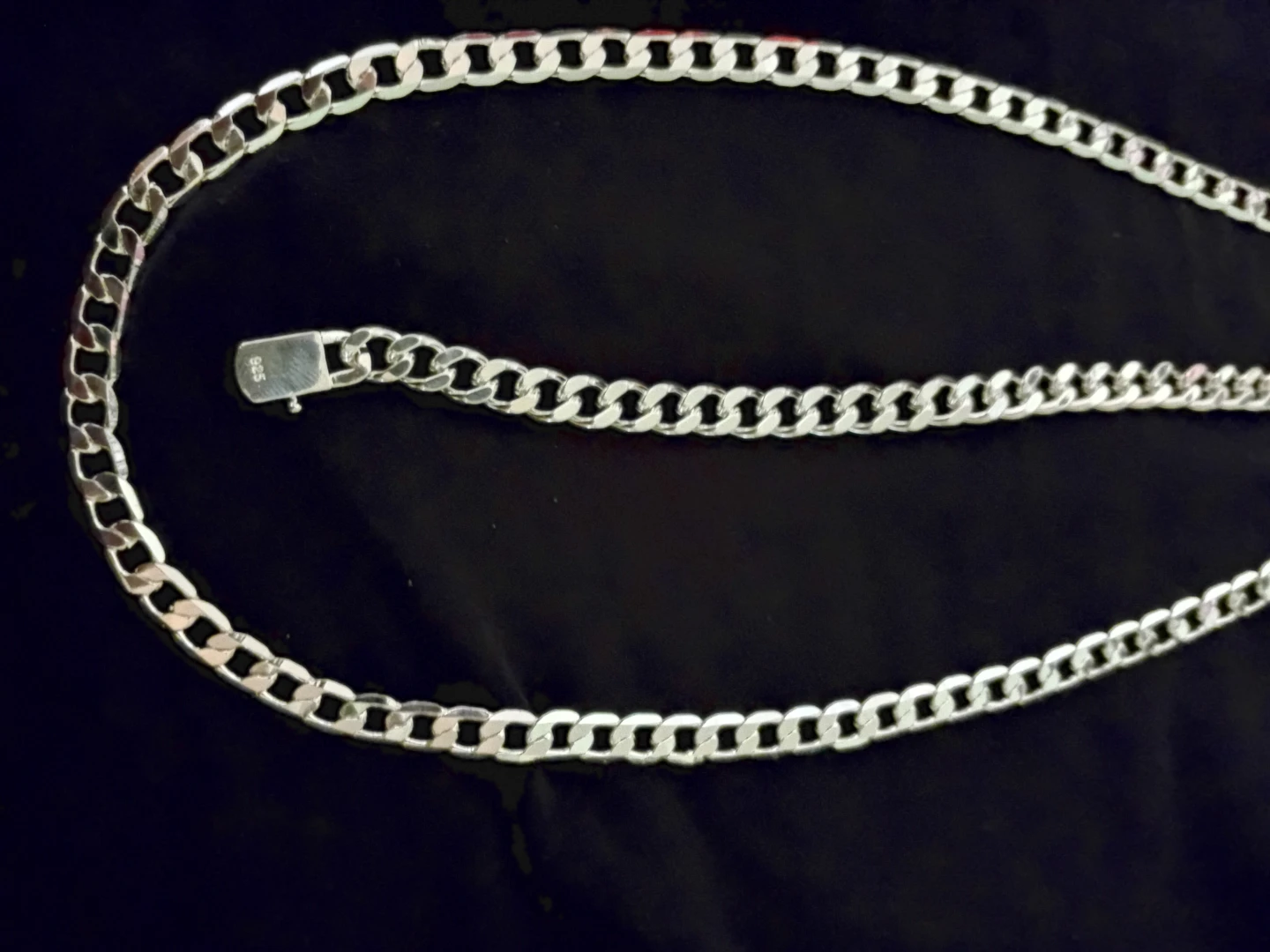 925 Sterling Silver  Necklace Bracelet Set - photo 4
