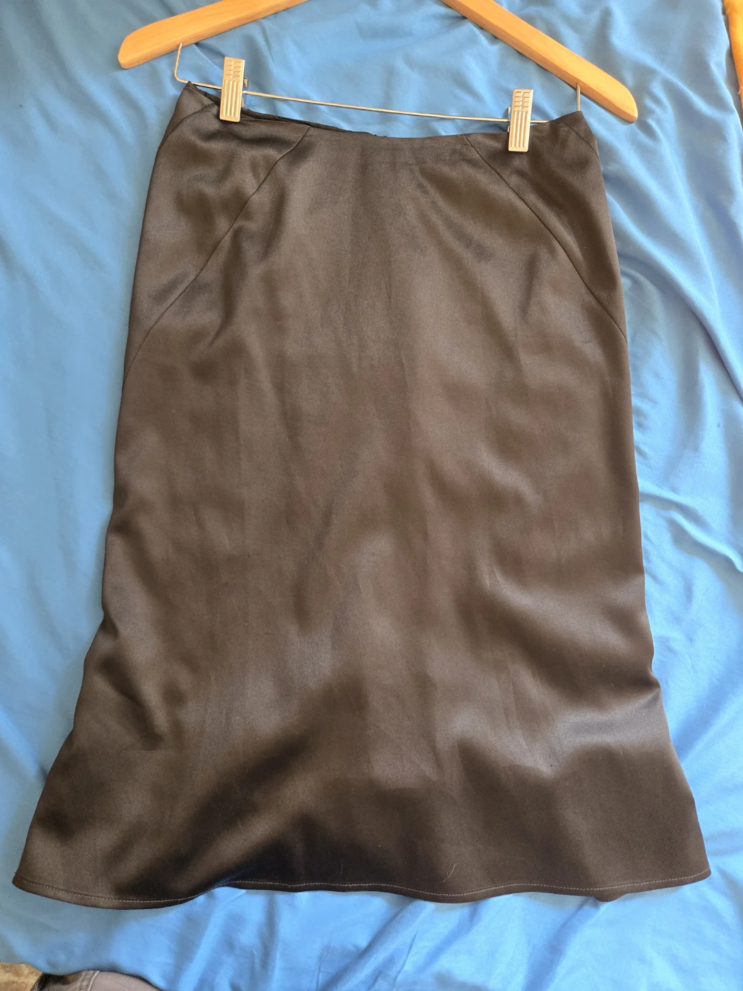Esprit Black Satin Skirt - photo 5