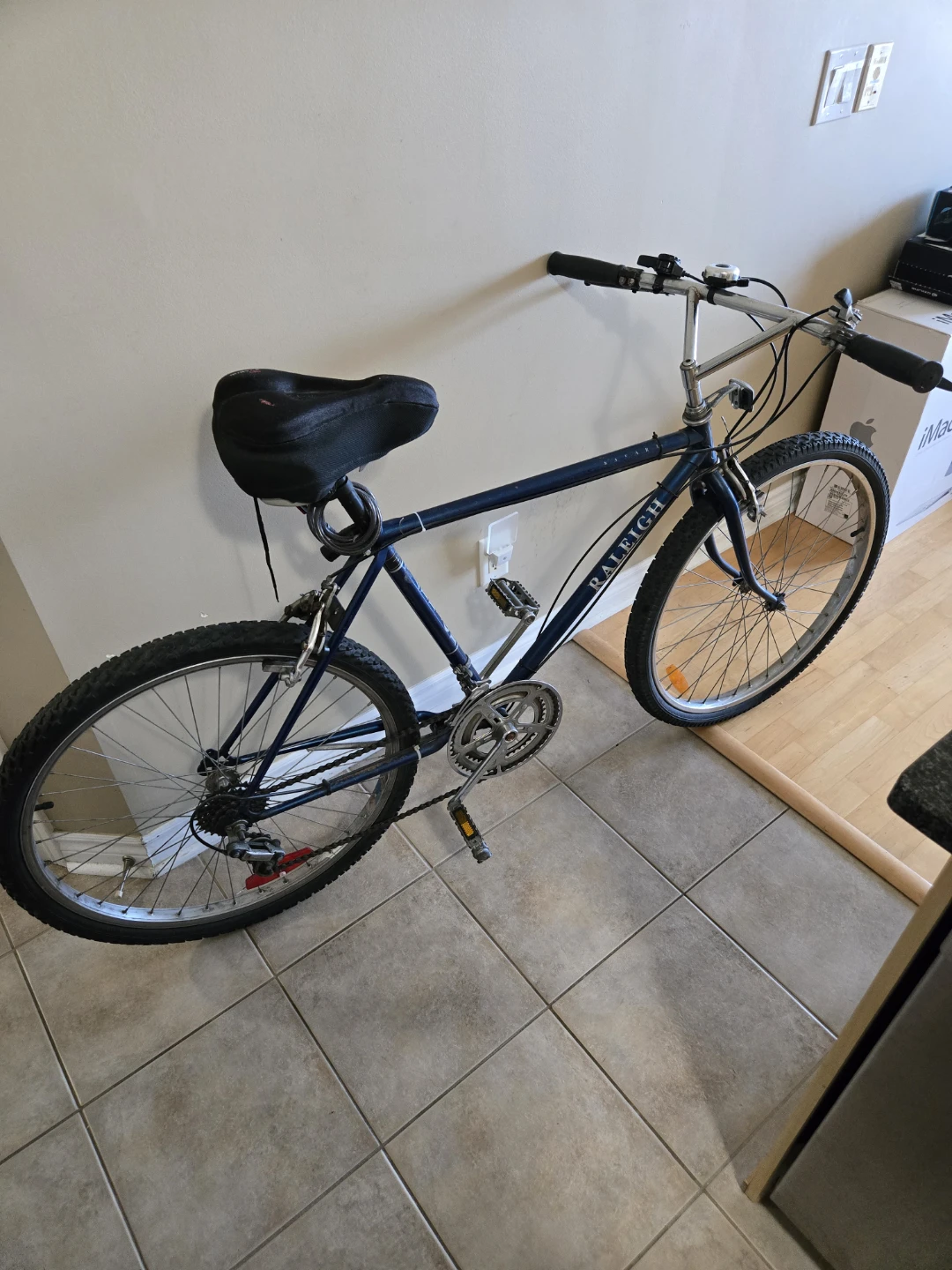 Raleigh Safari Bike with Bike Lock