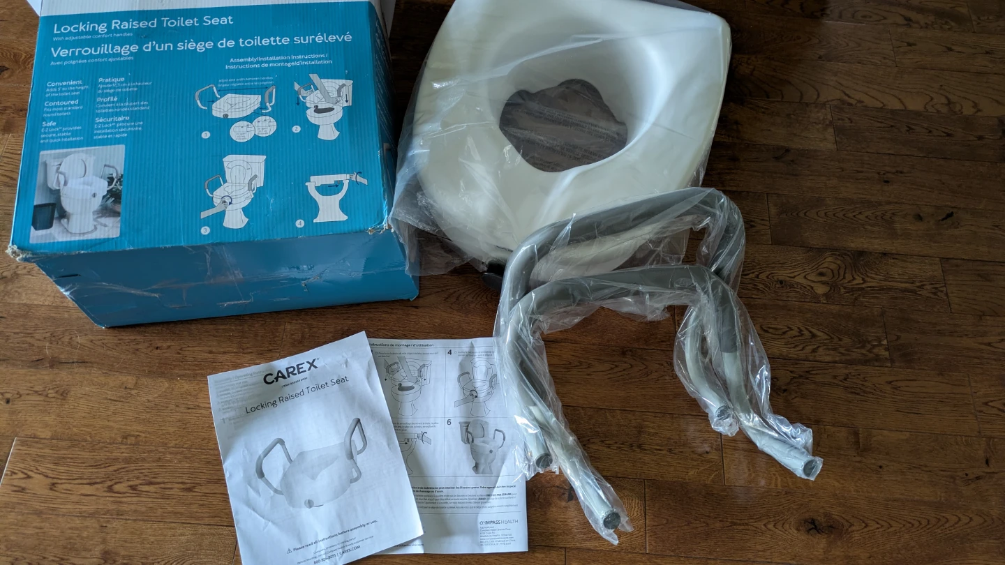 5" RAISED TOILET SEAT (Brand New) - photo 2