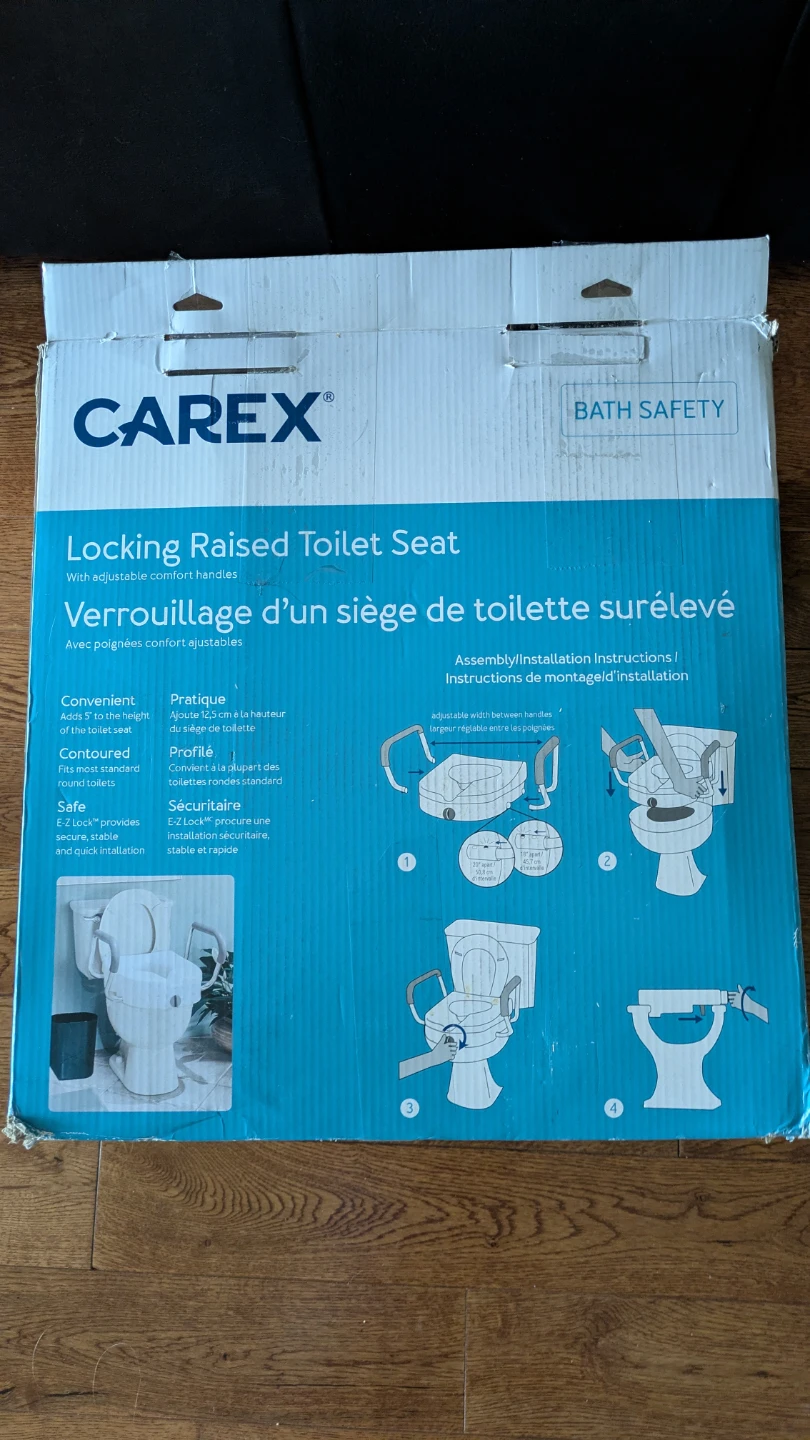 5" RAISED TOILET SEAT (Brand New) - photo 3