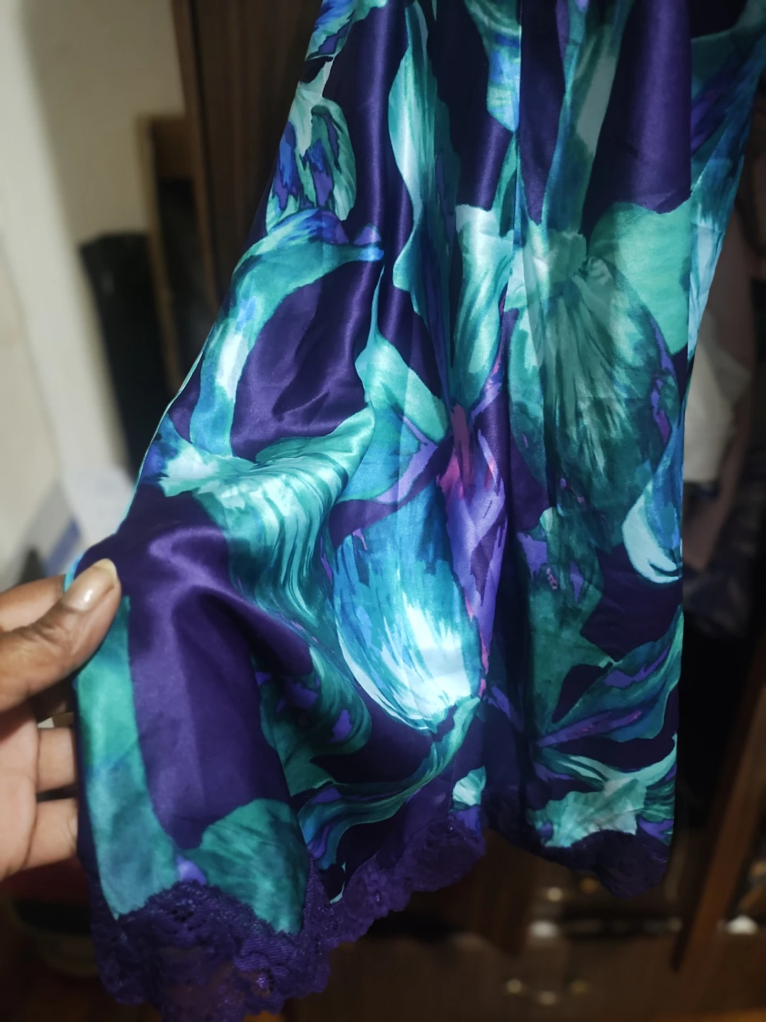 In Bloom Floral Nightgown Large