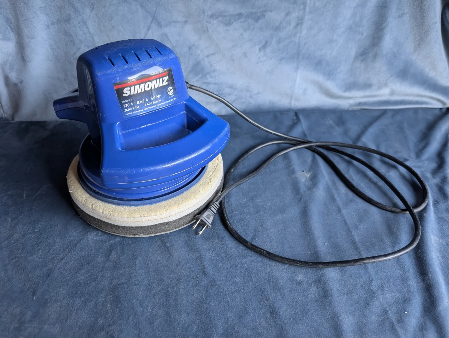 Simoniz 10" Random Orbit Polisher/Buffer with Case